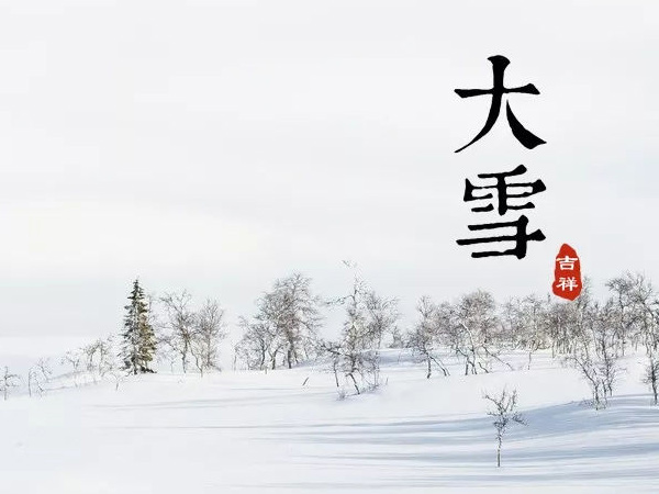 大雪 岁暮风雪始 归家暖人心
